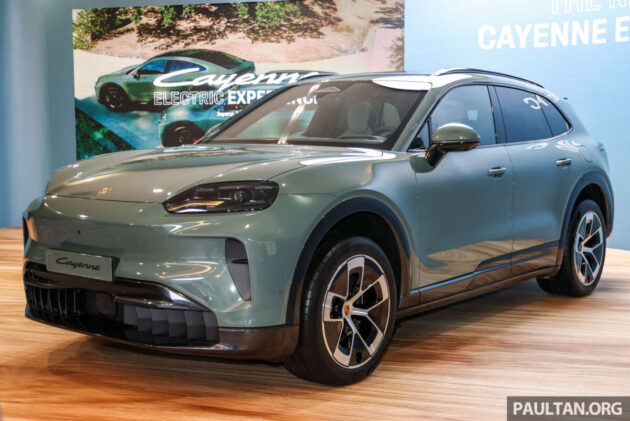 Porsche Cayenne Electric dipertonton di Malaysia – 1,156 PS, WLTP 669 km, Active Ride, cas tanpa wayar