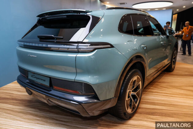 Porsche Cayenne Electric dipertonton di Malaysia – 1,156 PS, WLTP 669 km, Active Ride, cas tanpa wayar