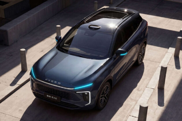 Omoda C9 facelift didedah – guna nama Exeed EX6 di China, rekaan lampu terpisah, pemegang pintu biasa