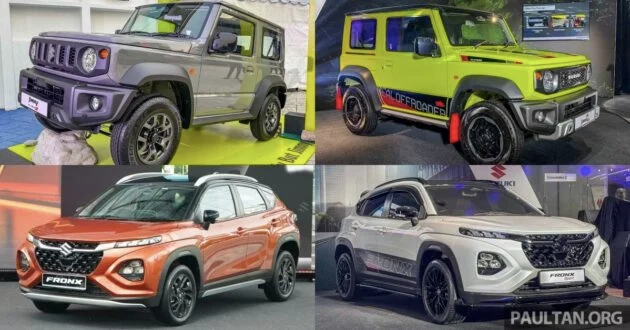 Suzuki Jimny AllGrip Plus, Jimny Rhino Plus, Fronx Malaysia diberi waranti lima tahun tanpa had batuan