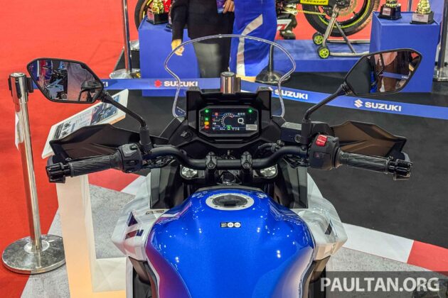 Suzuki SV-7GX dipertonton di KLIMS – motosikal touring enjin v-twin 645 cc, quickshifter, tiga mod