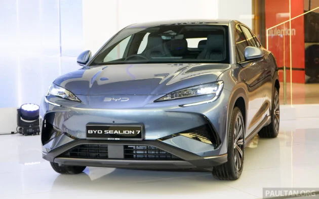 BYD Sealion 7 2026 EV dilancarkan di Malaysia — bateri 91.3 kWh, varian Dynamic terbaru, dari RM163,800