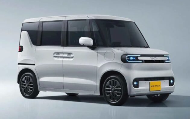 BYD Racco – spesifikasi untuk pasaran Jepun didedah