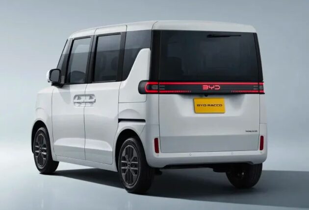 BYD Racco – spesifikasi untuk pasaran Jepun didedah