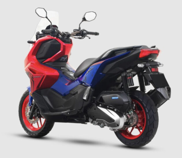 Honda ADV160 Spiderman Edition diperkenal RM14.2k