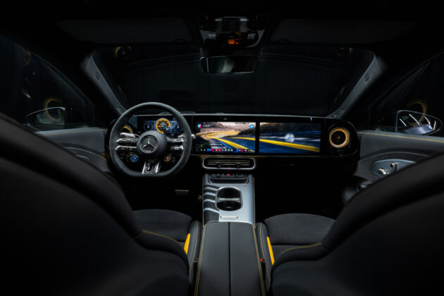 Mercedes-AMG CLA45 2027 didedah – kini EV 3 motor elektrik, 680 PS/1,759 Nm, ada bunyi enjin palsu!