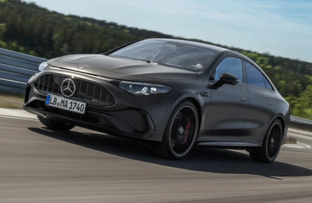Mercedes-AMG CLA45 2027 didedah – kini EV 3 motor elektrik, 680 PS/1,759 Nm, ada bunyi enjin palsu!