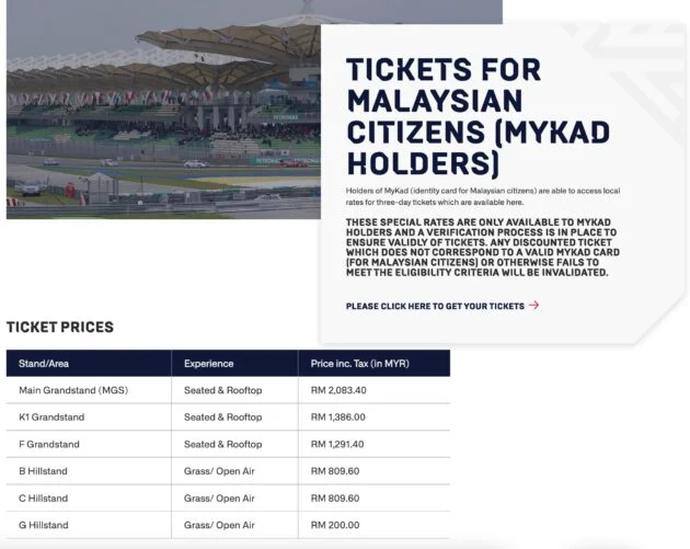 Tiket “Madani” RM200 untuk tonton F1 GP Bahrain 2026 di Sepang habis dijual – Menteri Belia dan Sukan