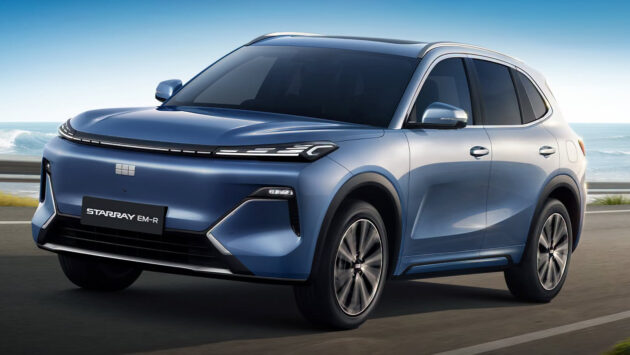 Geely Starray EM-R di Thailand — REEV, Proton eMas 7 PHEV tapi tanpa klac, 105 km NEDC EV, dari RM86k