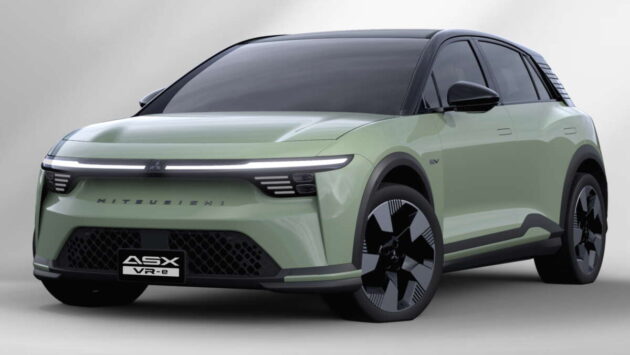 Mitsubishi ASX VR-e didedah – EV guna asas Foxtron Bria, 407 PS, NEDC 516 km, lancar di Australia Q4 2026