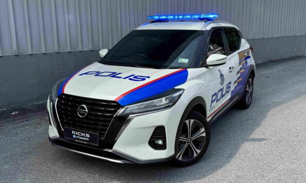 Polis terima dua unit Nissan Kicks e-Power untuk program penilaian operasi rondaan selama dua bulan