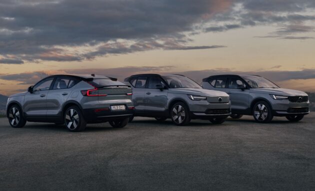 Volvo XC40, EX40, EC40 facelift 2027 diperkenalkan – kemaskini luaran, skrin lebih besar, AI Google Gemini