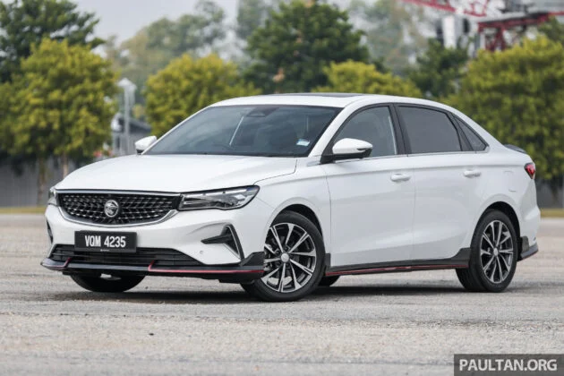 Proton S70 Flagship X 2026 di Malaysia — 1.5L i-GT turbo, 181 PS/290 Nm, 0-100 km/j 7.5 saat; RM95k