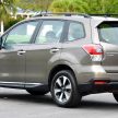 试驾：Subaru Forester 2.0i-P，超高性价比的中型SUV。