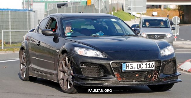 Mazda RX-8 现身纽柏林，用旧车测试新一代转子引擎？