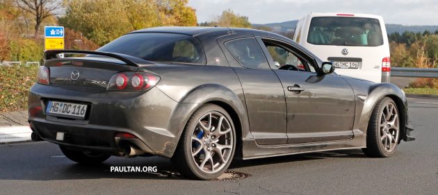 Mazda RX-8 现身纽柏林，用旧车测试新一代转子引擎？