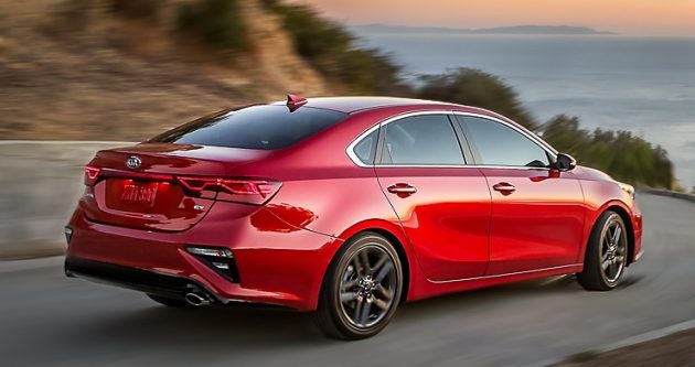 2019 Kia Forte,全新三代 Cerato K3 底特律车展首发!