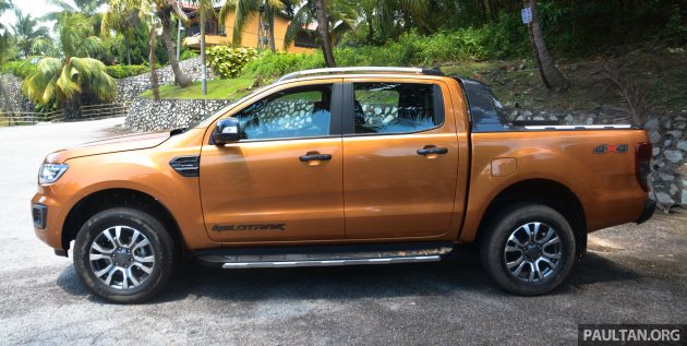 试驾: Ford Ranger Wildtrak 2.0 4×4 小改款, 重都会皮卡
