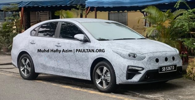 全新 Kia Cerato 再次被捕获本地进行伪装测试, 今年发布?