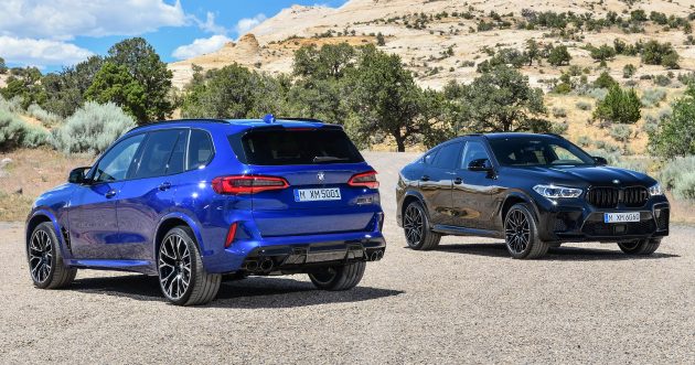 全新 BMW X5 M 与 X6 M 首发,4.4L V8引擎3.9秒破百