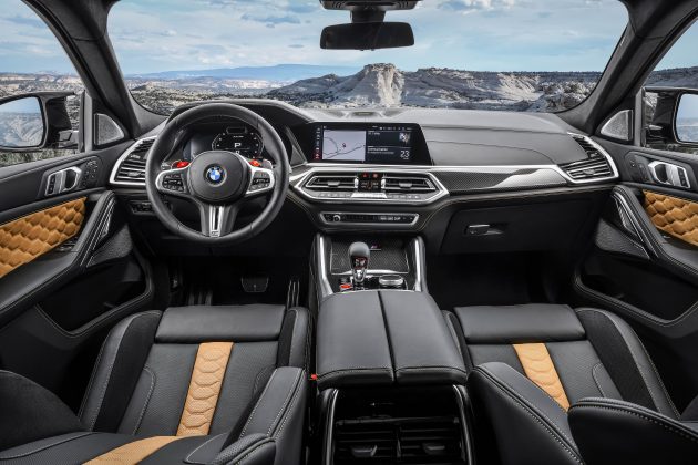 全新 BMW X5 M 与 X6 M 首发,4.4L V8引擎3.9秒破百