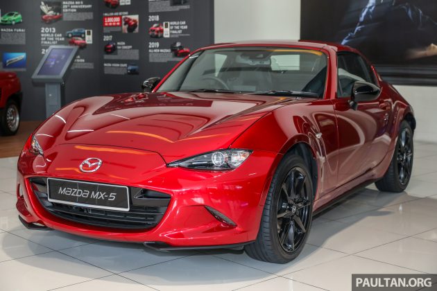 2021 Mazda MX-5 追加无线 Apple CarPlay,RM259k起