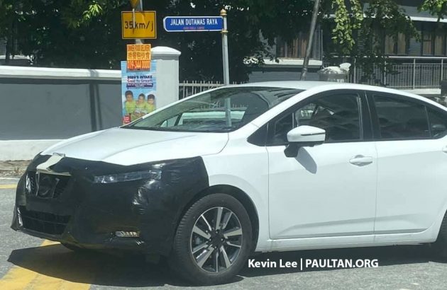 新车谍照：新一代 Nissan Almera 现身大马街头进行路测