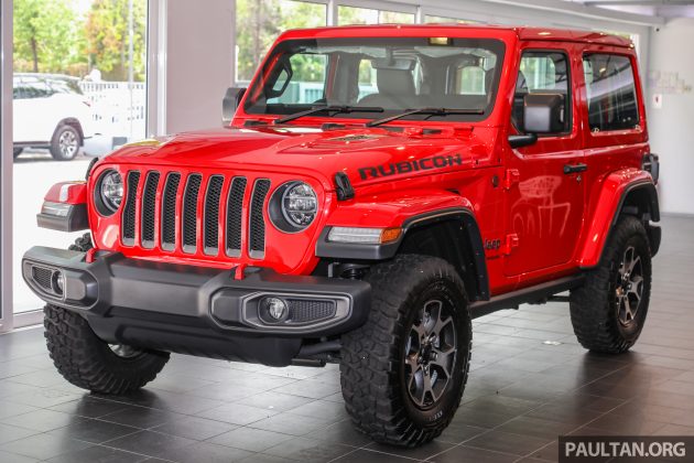 2020式 Jeep Wrangler Rubicon 本地上市, 售价37.8万起