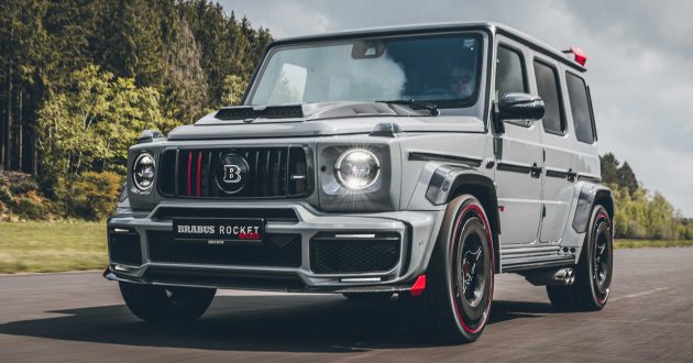 Brabus 900 Rocket Edition, 基于G 63爆改升级3.7秒破百