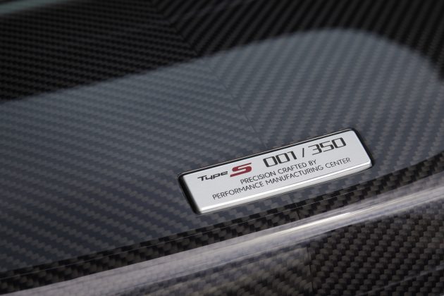 告别作面世, Honda NSX Type S 限量350辆, 单圈快2秒