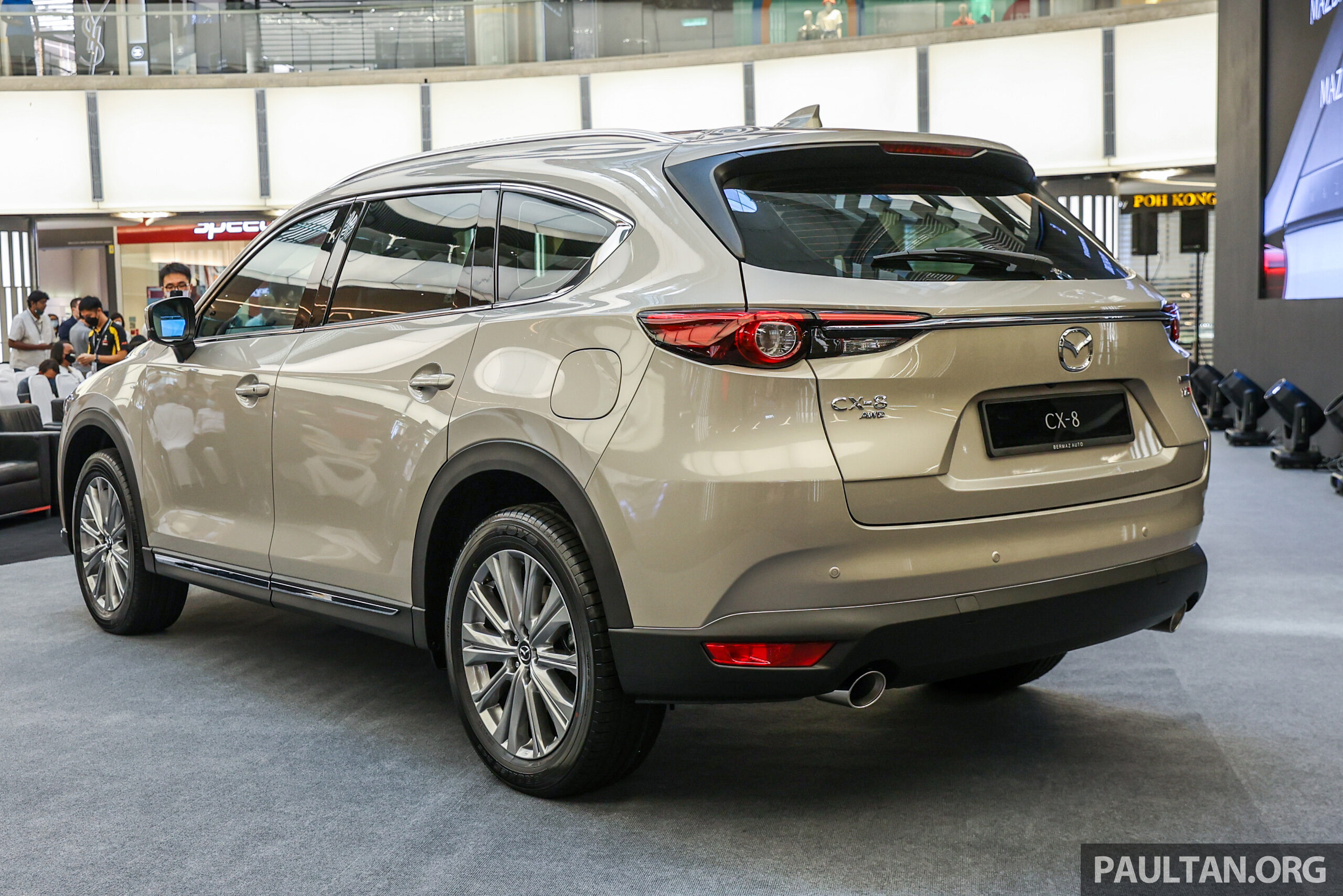 2022 Mazda CX-8 小升级发布!新增 2.5L Turbo 版本,i-Activsense 驾驶辅助系统获自动跟车功能!售RM177k起