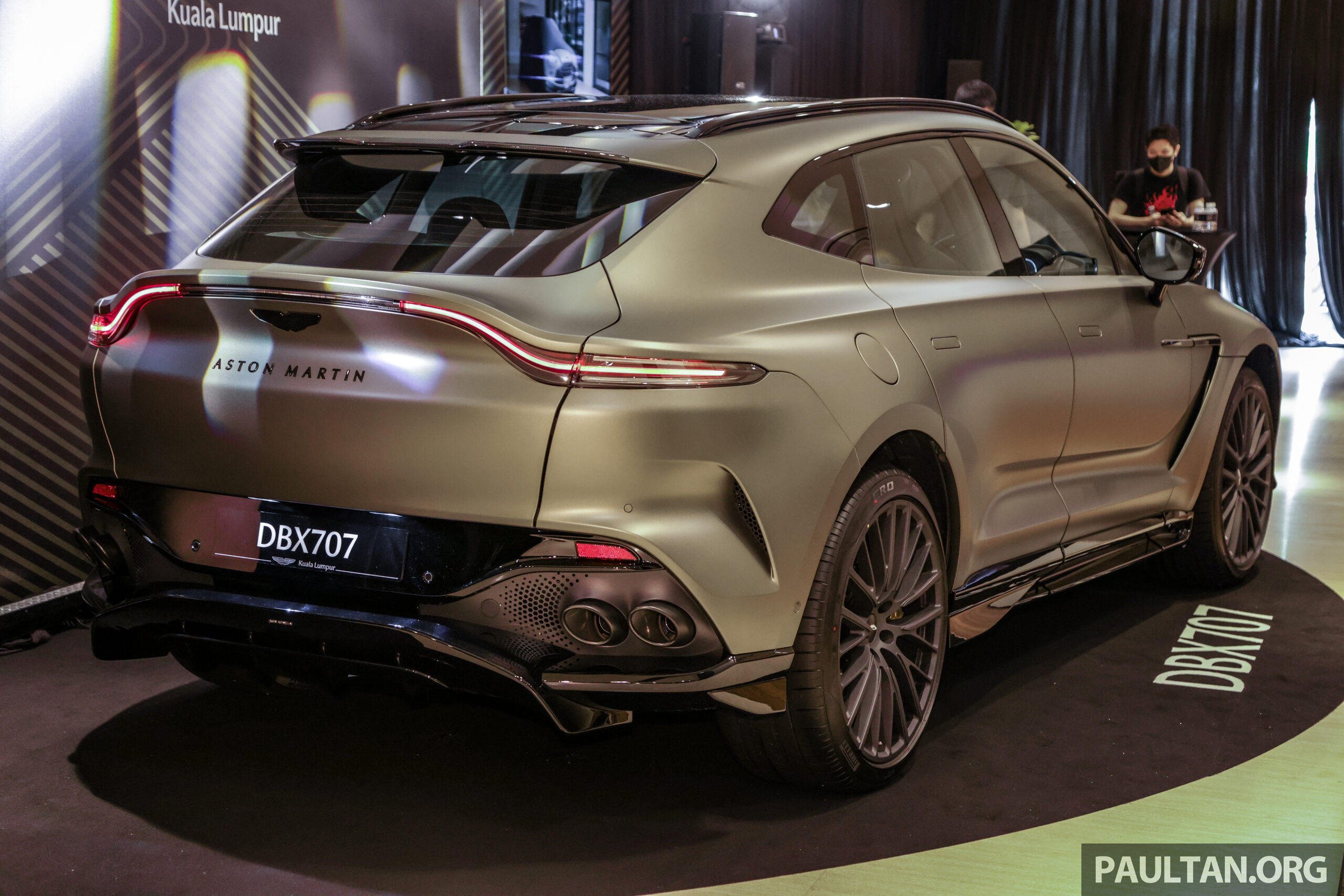 东南亚首发!地表最强豪华SUV,Aston Martin DBX707 登陆大马,707PS / 900Nm,3.1秒破百!税前售RM1.1m