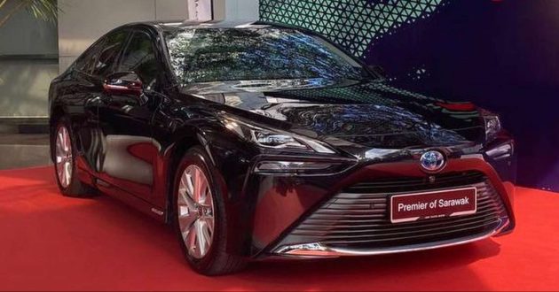 砂州政府少量引进第二代 Toyota Mirai, 成砂州总理官车