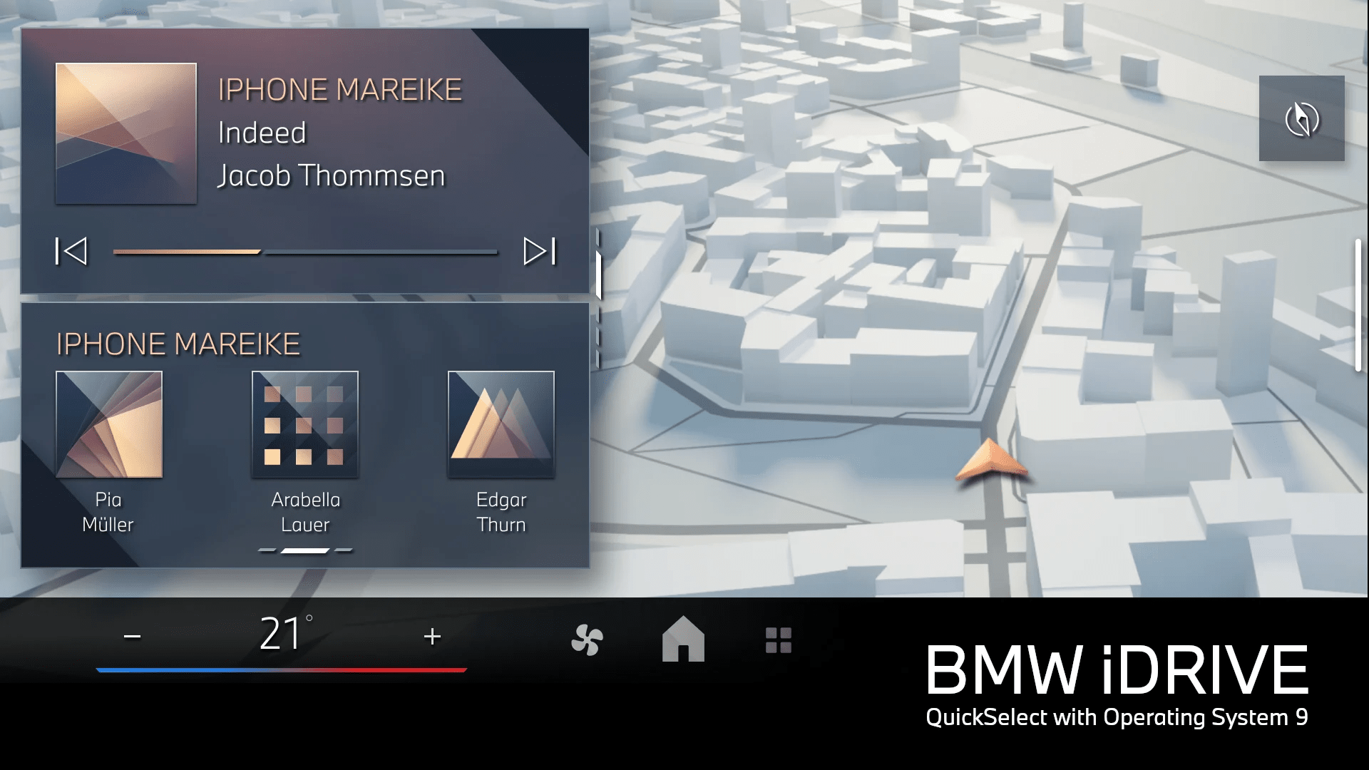BMW iDrive 8.5/9 车载系统发布!新款 X1 和 2系列将首搭