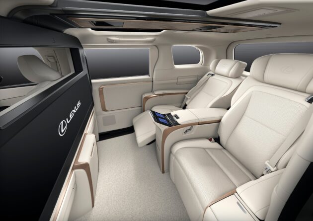 2023 Lexus LM 上海车展首发, 尺寸更大, 仅有油电引擎