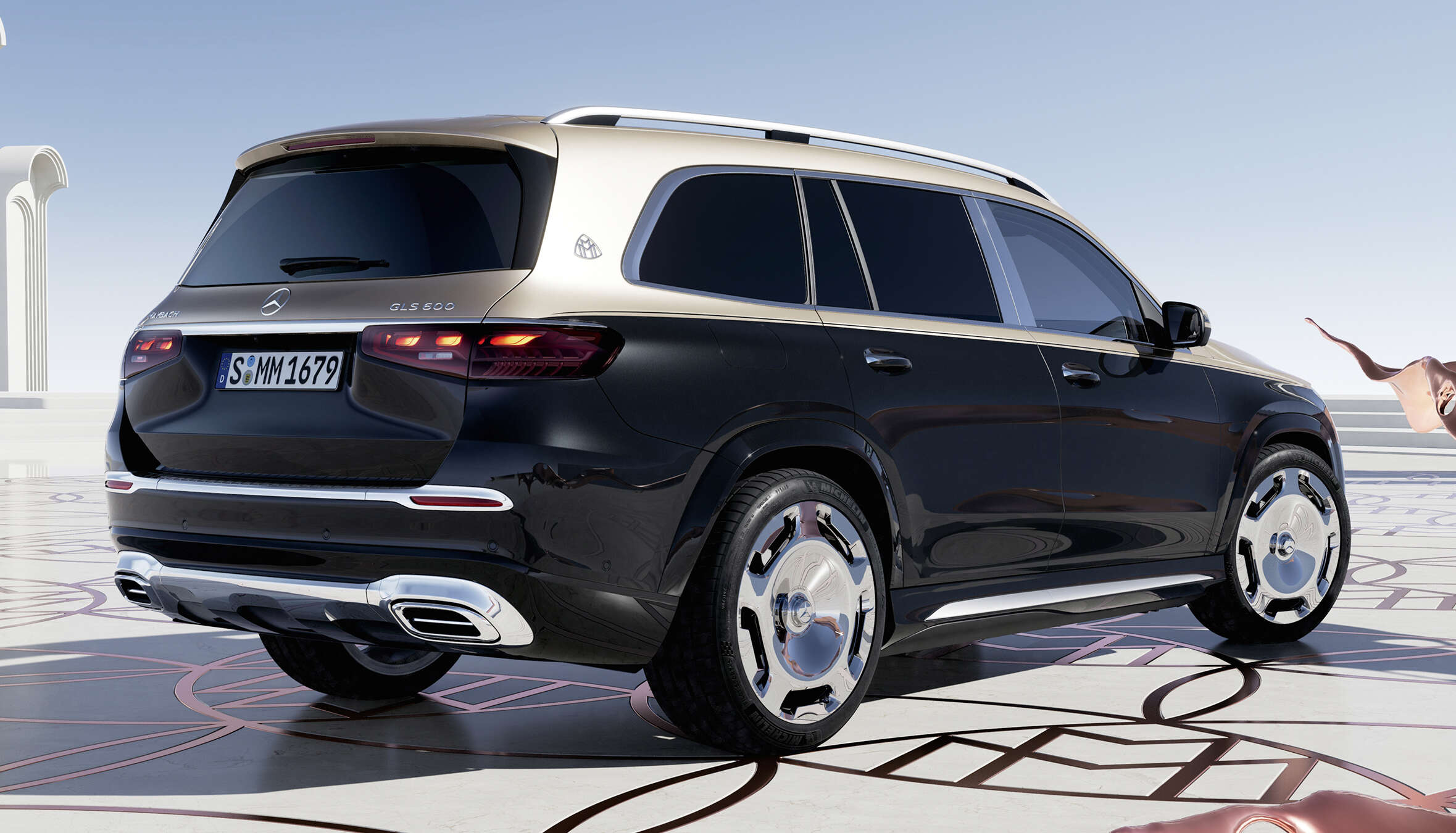 奔驰家族旗舰 SUV,2023 Mercedes-Benz GLS 小改款官图发布!内外观有感升级;Maybach、AMG 版本一并登场