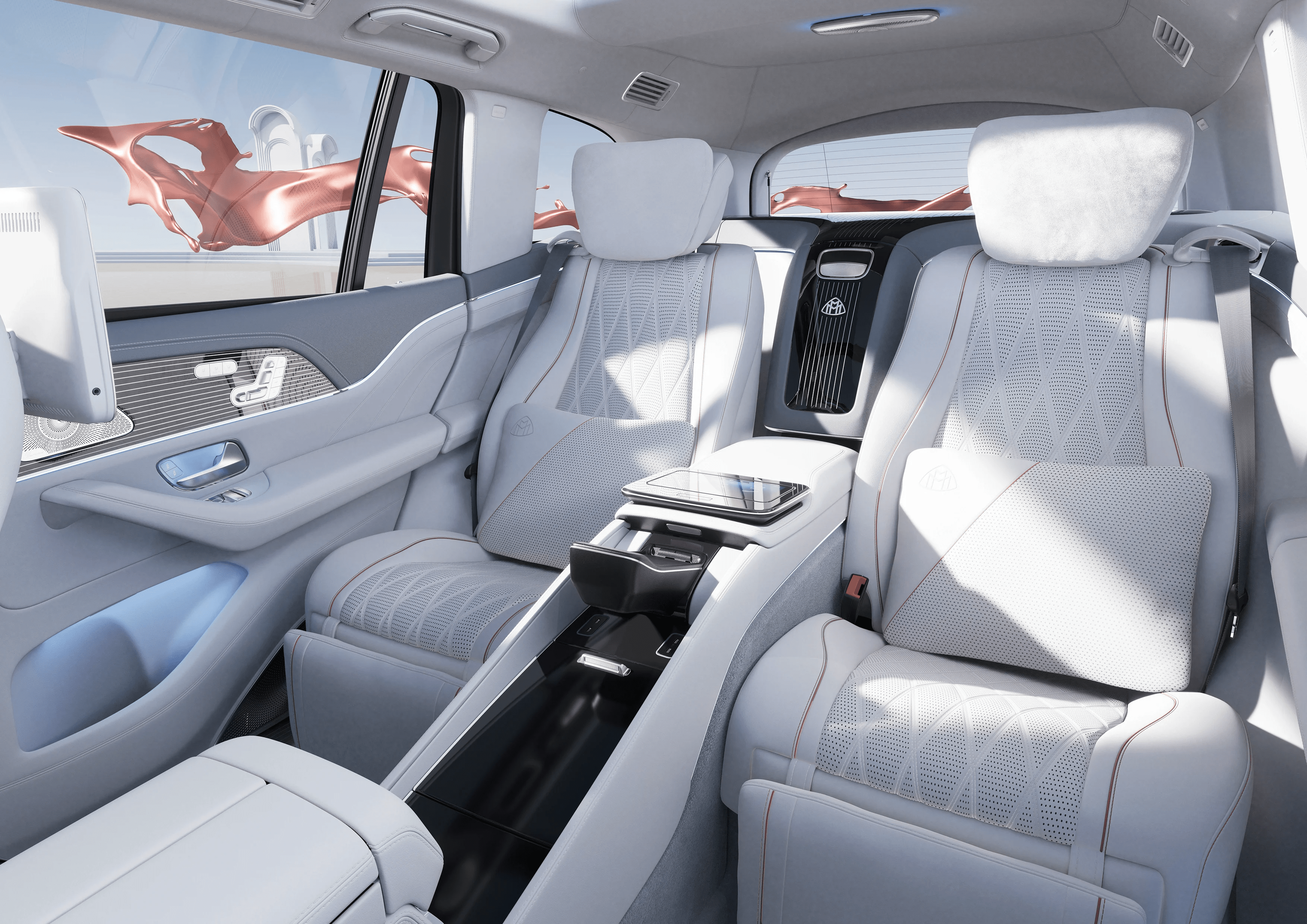 奔驰家族旗舰 SUV,2023 Mercedes-Benz GLS 小改款官图发布!内外观有感升级;Maybach、AMG 版本一并登场