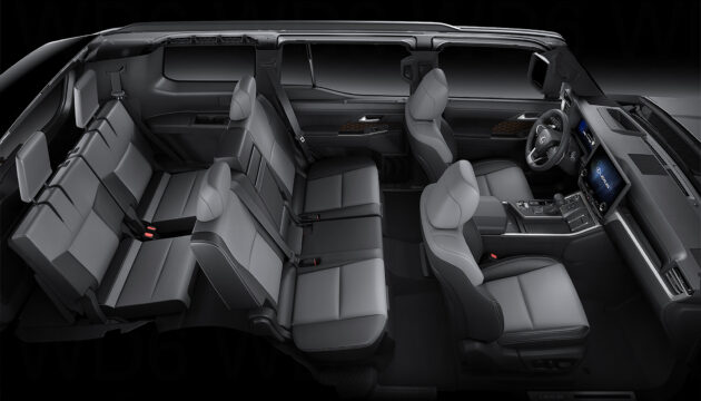 全新第三代 Lexus GX 面世, 3.5 V6汽油或2.4T Hybrid油电