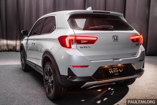 Honda WR-V 已获7,300订单, 交车近3,300辆, RS 最畅销
