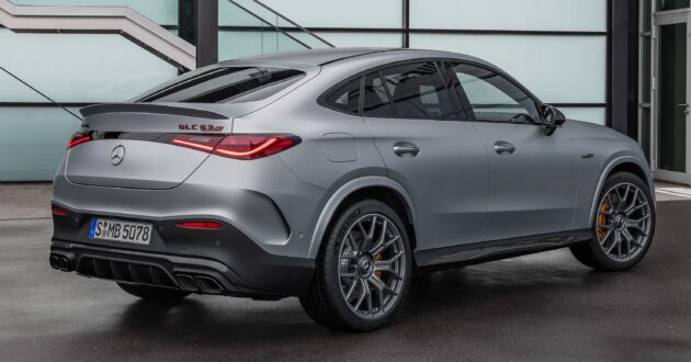 2024 Mercedes-AMG GLC43 4Matic Coupe 与 GLC63 S E Performance Coupe 发布, 48V Mild Hybrid与PHEV