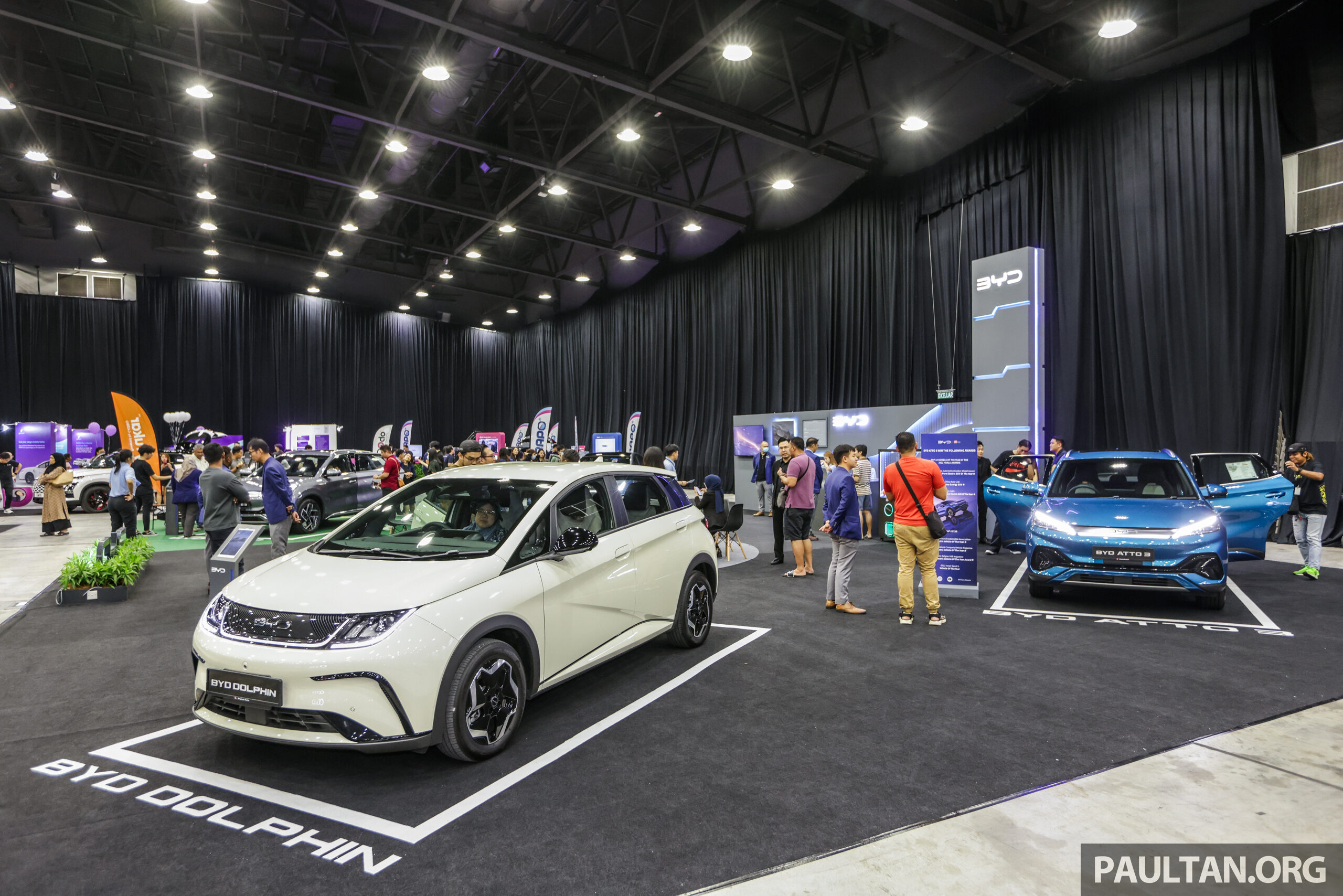 PACE 2023:BYD Dolphin 和 Atto 3 电动车开放试驾机会!现场订购新车可享优惠,价值RM2,500礼劵等你来领取
