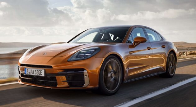2024 Porsche Panamera 第三代大改款首发, 性能更强