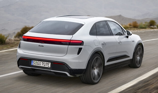第二代 Porsche Macan 全球首发, 转型成纯电动高性能SUV, 最快3.3秒破百, 极速达260km/h, 续航里程达613公里