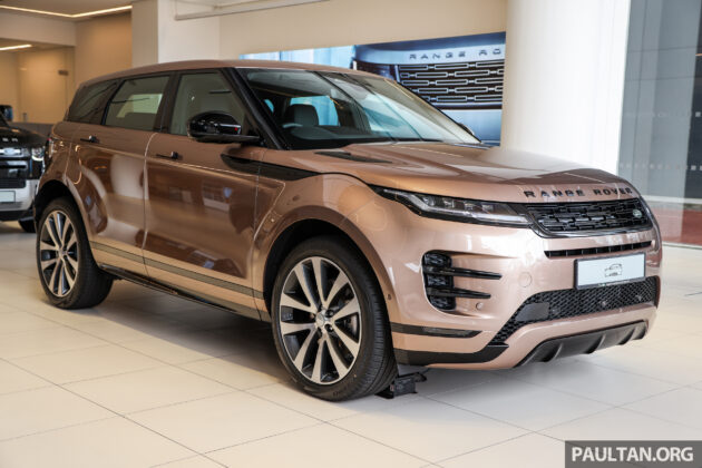 2024 Range Rover Evoque 小改款本地上市, 售价50万起