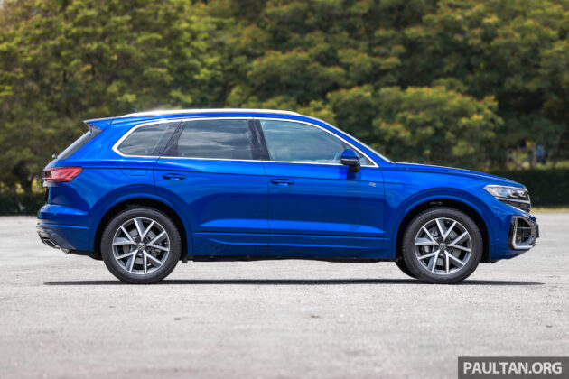 新车实拍: 2024 Volkswagen Touareg R-Line, 要价47.2万