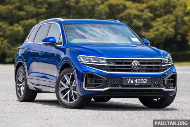 新车实拍: 2024 Volkswagen Touareg R-Line, 要价47.2万