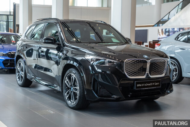 新车实拍: BMW iX1 eDrive20 M Sport 纯电SUV, 从25万起