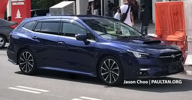 第二代 Subaru Levorg STi 与涡轮版 Forester Turbo 现身本地陈列室外被拍, 或在明年从日本引进到大马市场销售?