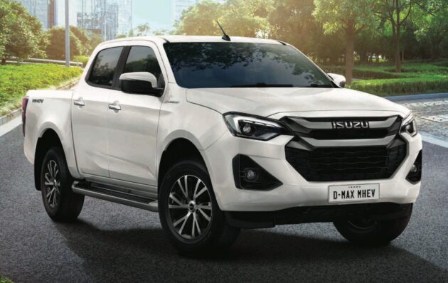 Isuzu D-Max MHEV 泰国首发, 1.9L柴油涡轮引擎配48V电机辅助马达与6AT变速箱, 更低排放, 当地售价14.8万令吉