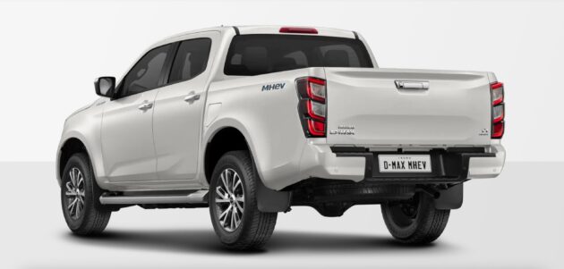 Isuzu D-Max MHEV 泰国首发, 1.9L柴油涡轮引擎配48V电机辅助马达与6AT变速箱, 更低排放, 当地售价14.8万令吉